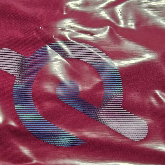 Peloton Mission Tulip Hem Leggings Women's Barbie Pink High-Waist Leggings Side - Picture 16 of 16